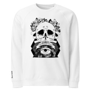 Sweatshirt écologique raglan unisexe